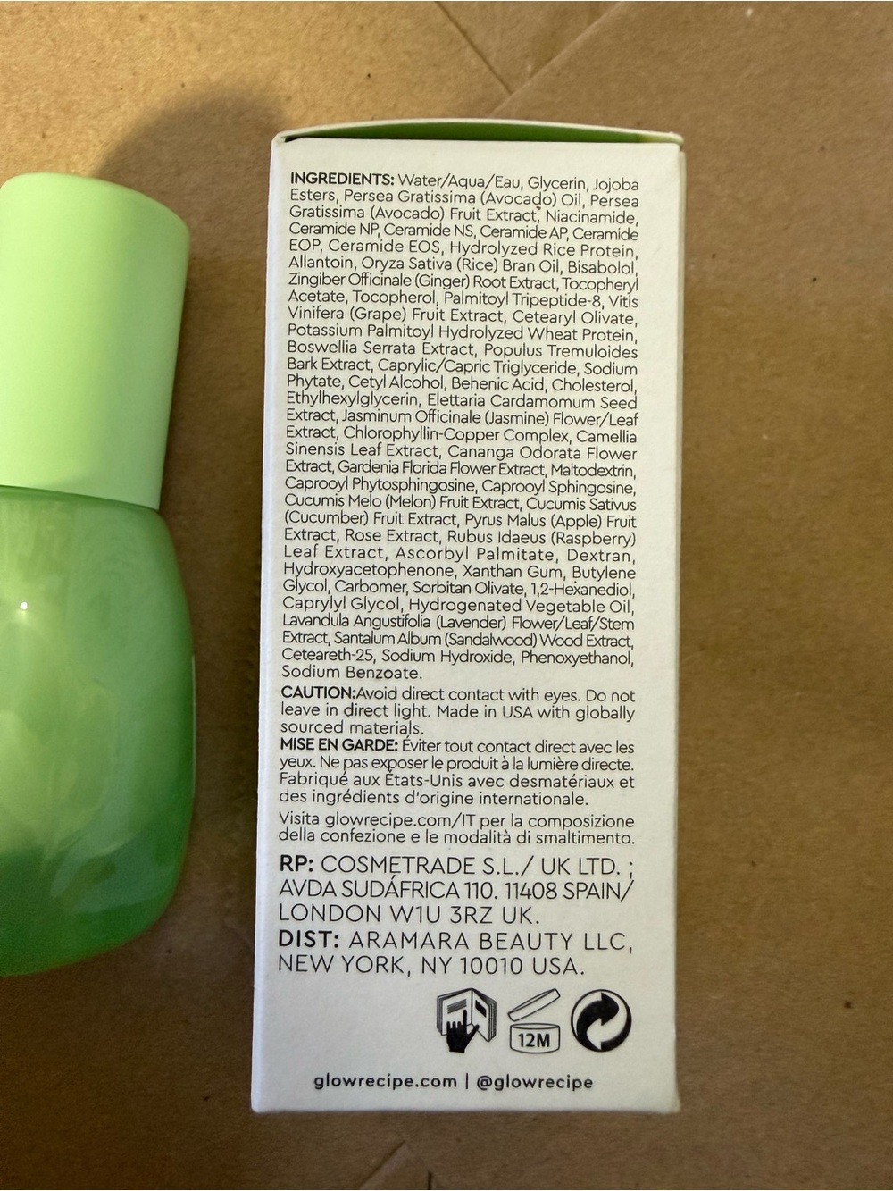 Glow Recipe Avocado Ceramide Recovery Serum - Picture 4 of 6